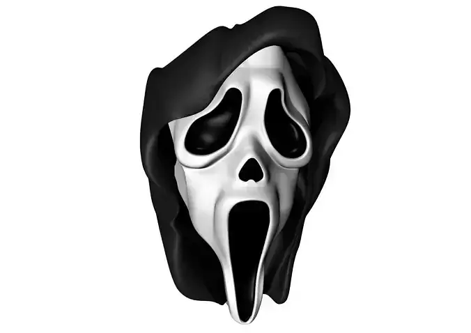 scream face 3D Model