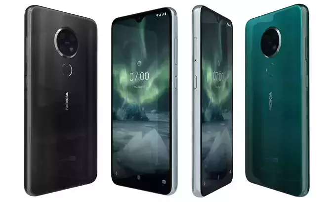 Nokia 7 2 All Colors High Poly