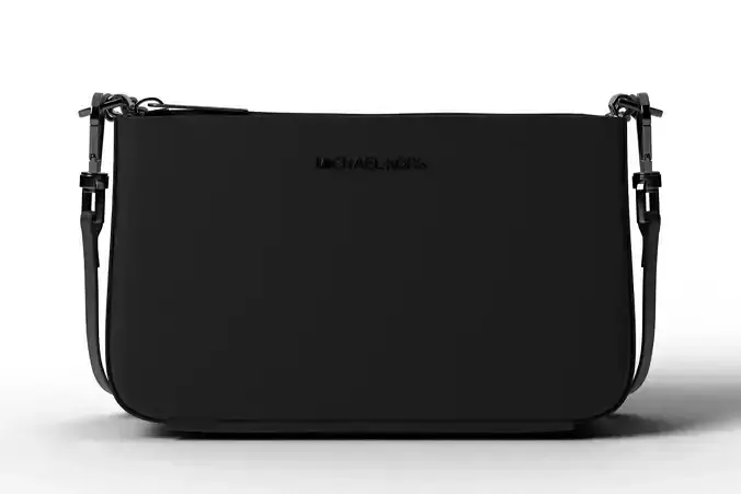 Michael Kors Black Saffiano Crossbody Bag