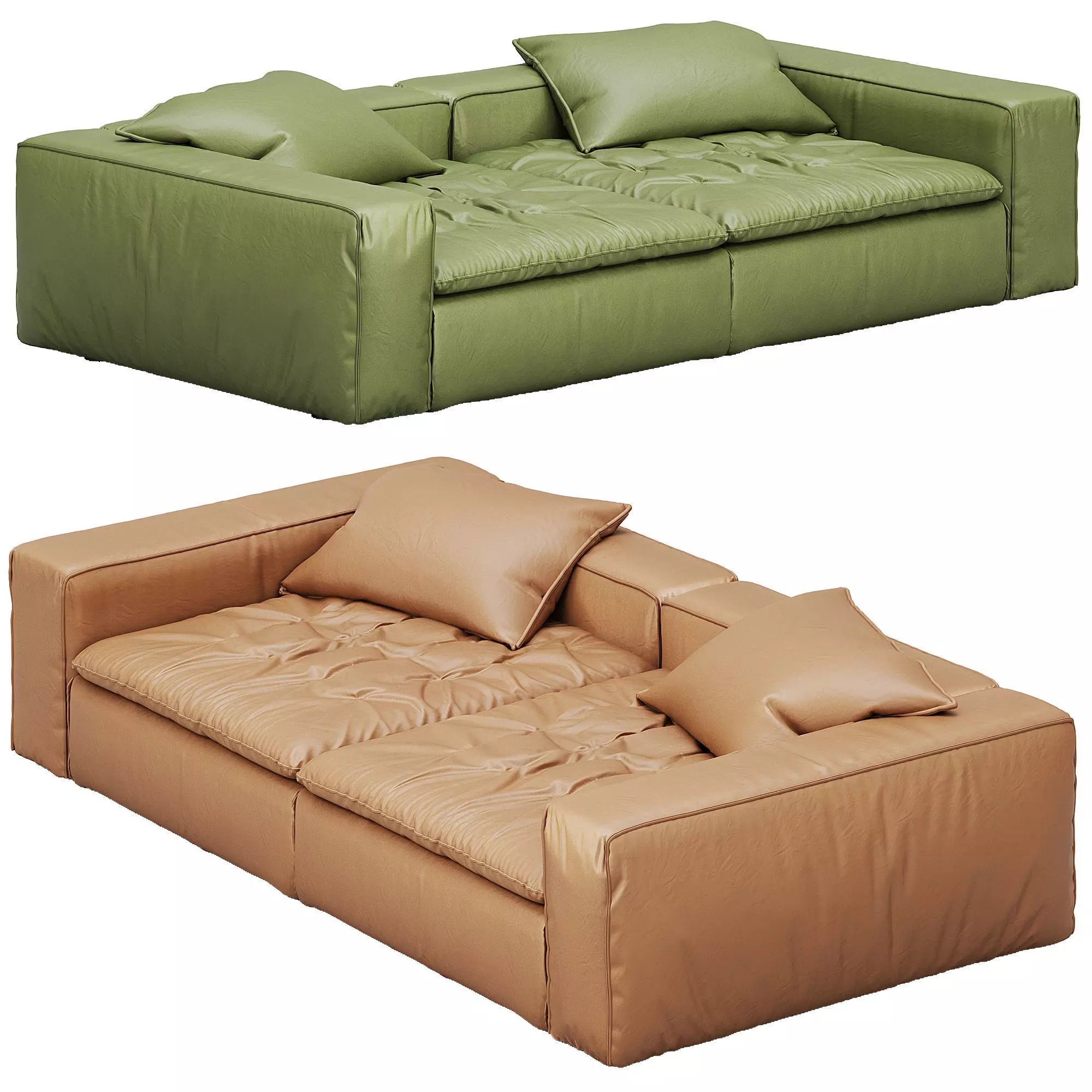 Miami Beach 260 Sofa By Baxter 3D model