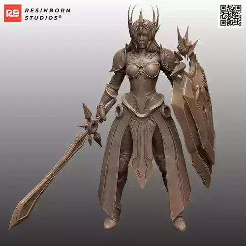 Leona Sun Warrior Figurine League of Legends 