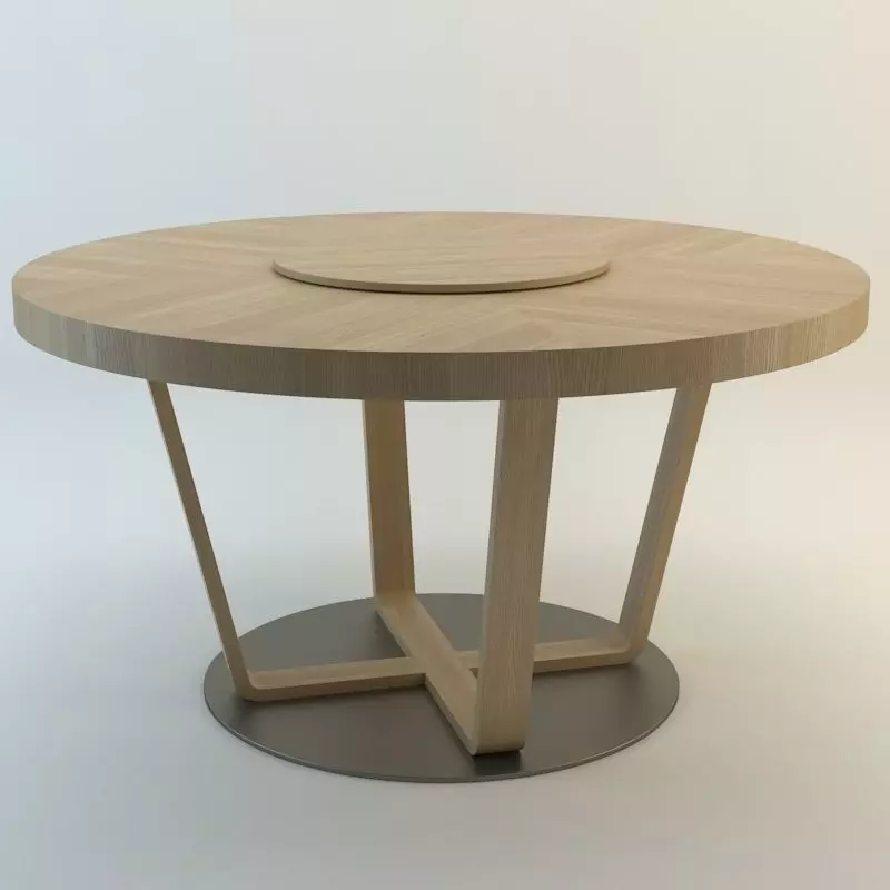 Seven Sedie - Modern Times Table Ermione 3D model_0