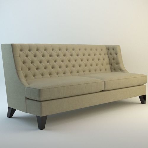 Seven Sedie Modern Times 3 Seater sofa Fortuna 3D model