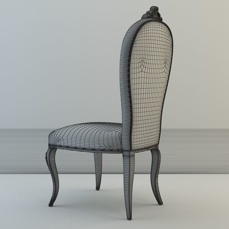 Seven Sedie - Description Aster 3D model_2