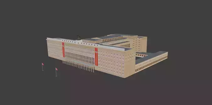 FLUGHAFEN TEMPELHOF main building  rare