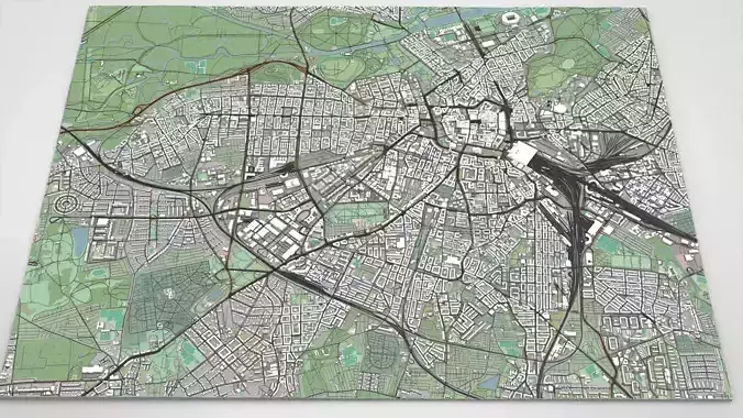 Cityscape Leipzig Germany