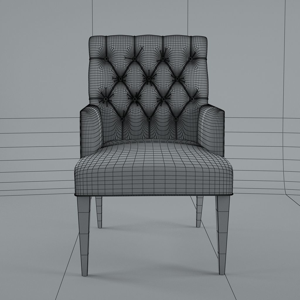 Richmond - Armstoel Romero 3D model_2