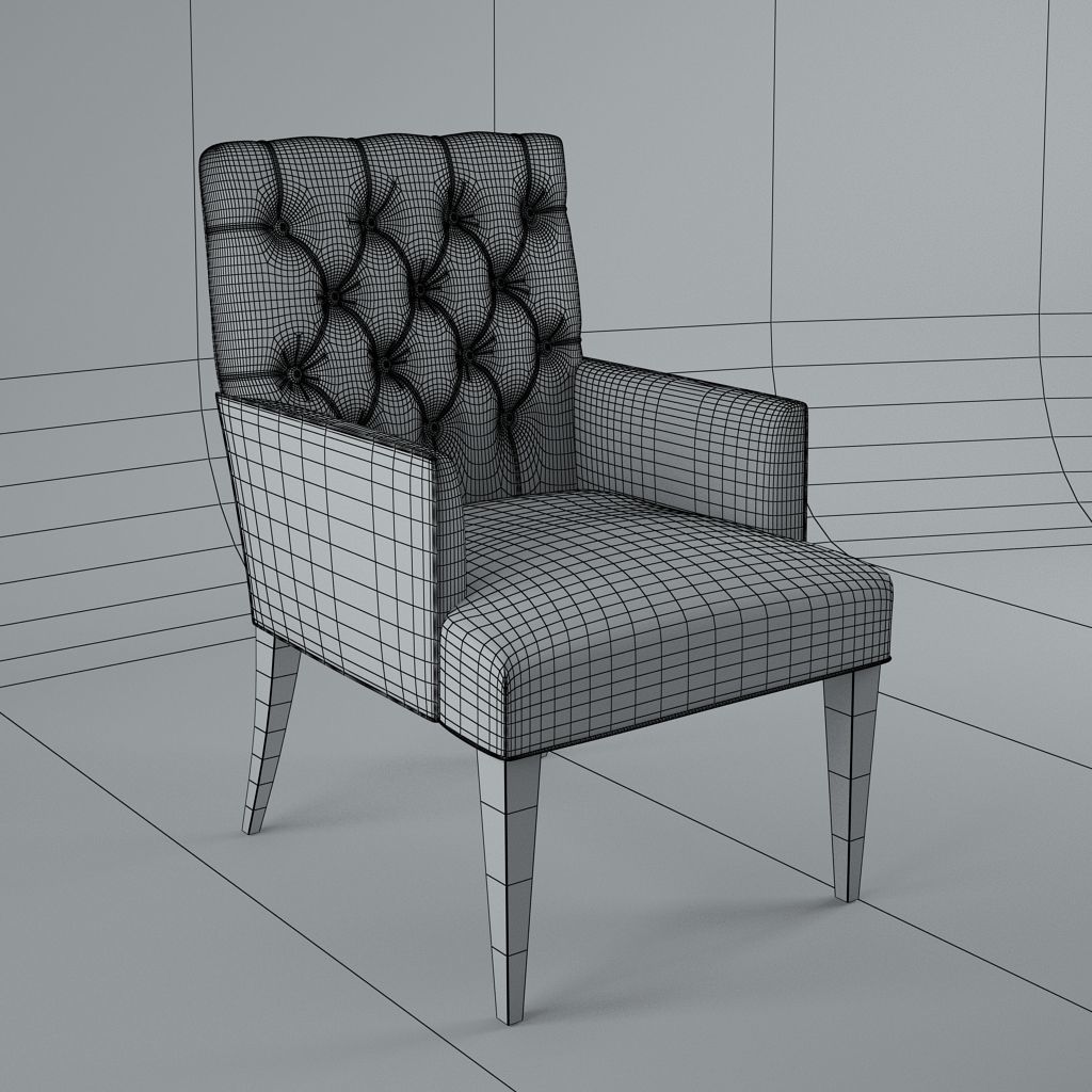 Richmond - Armstoel Romero 3D model_4