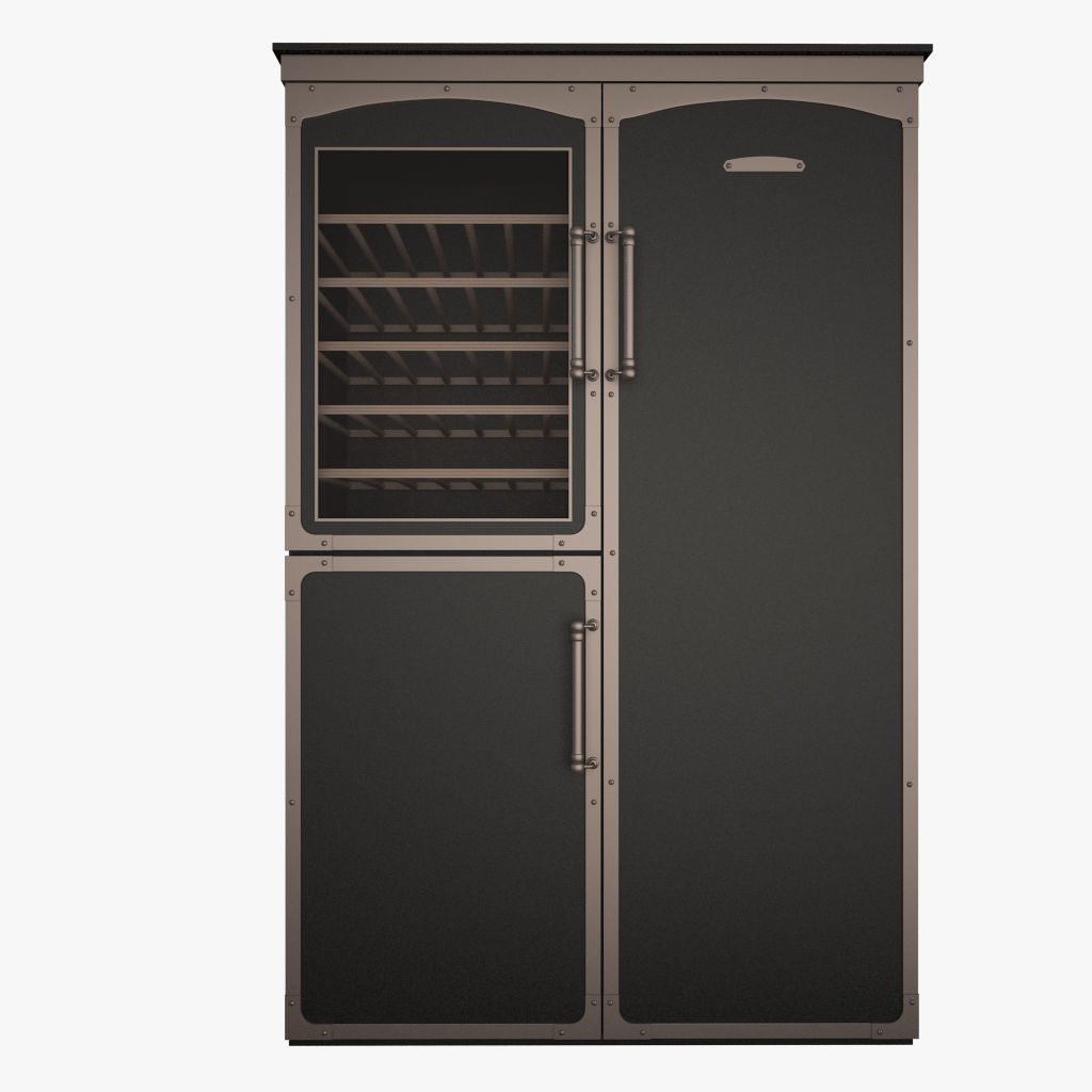 Restart Fridge FRK002 3D model_1