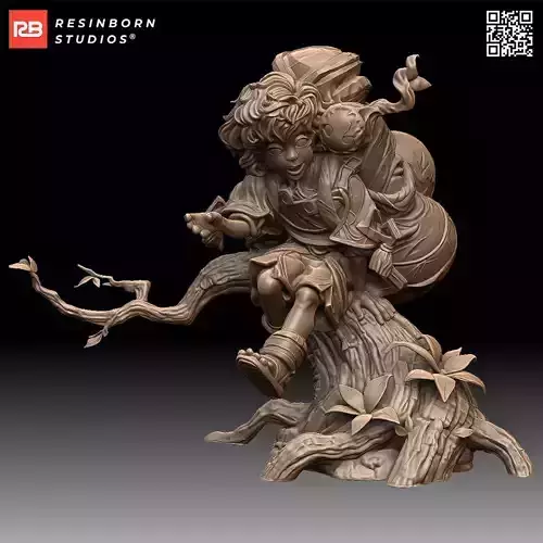 Milio Gentle Flame Mage on Forest Base League of Legends