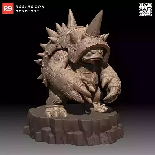 Rammus Armordillo Warrior with Rocky Base League of Legends