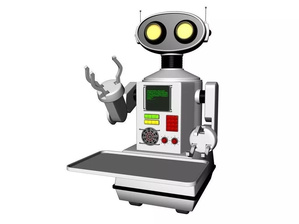 cartoon robot 3D Model 3D model_0