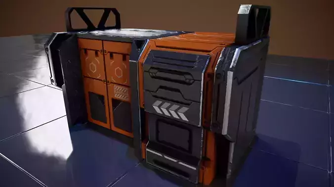 Sci-Fi Crafting Table