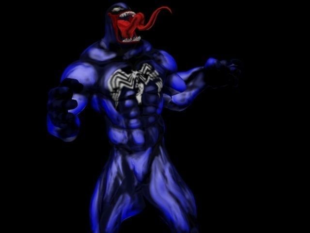 Venom from marvel comics 3D model
