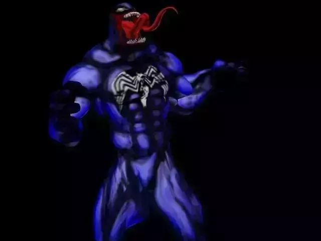 Venom from marvel comics 3D model