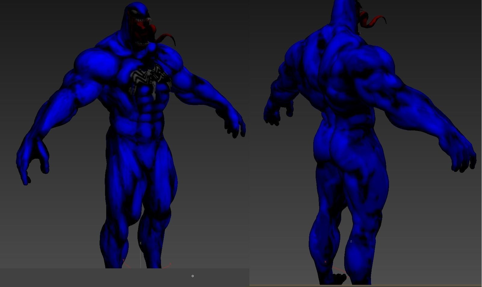 Venom from marvel comics 3D model_2