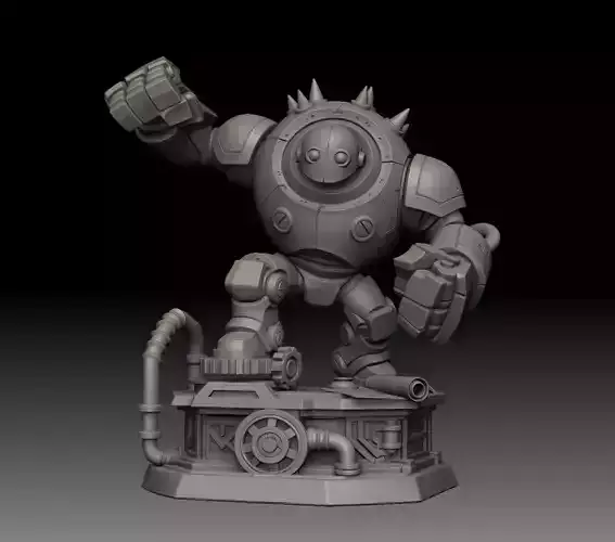 Blitzcrank Steam Golem League of Legends