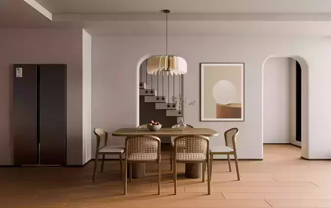 Nordic log-style restaurant