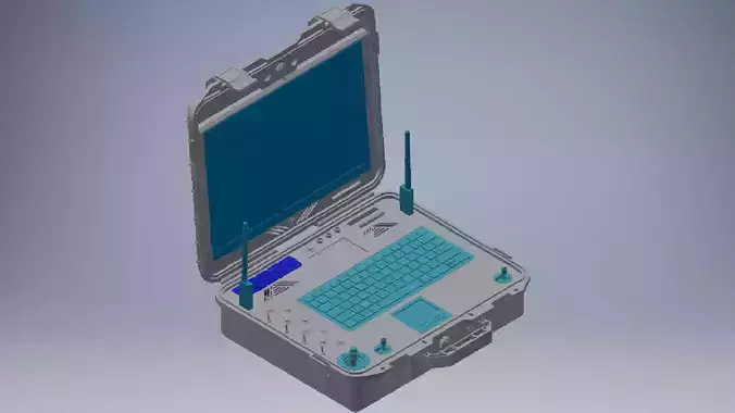 Drone Station 3D model