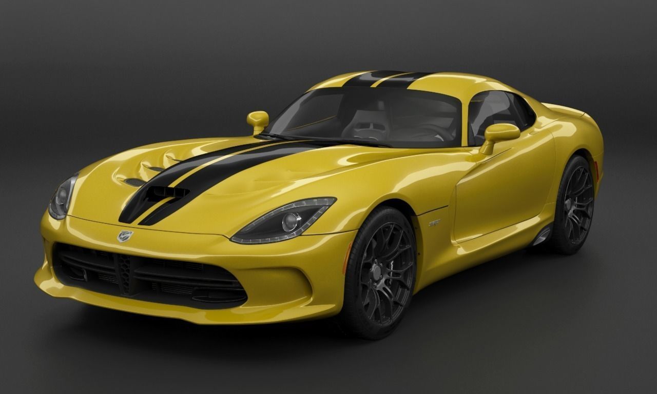 Dodge Viper SRT 3D model_0