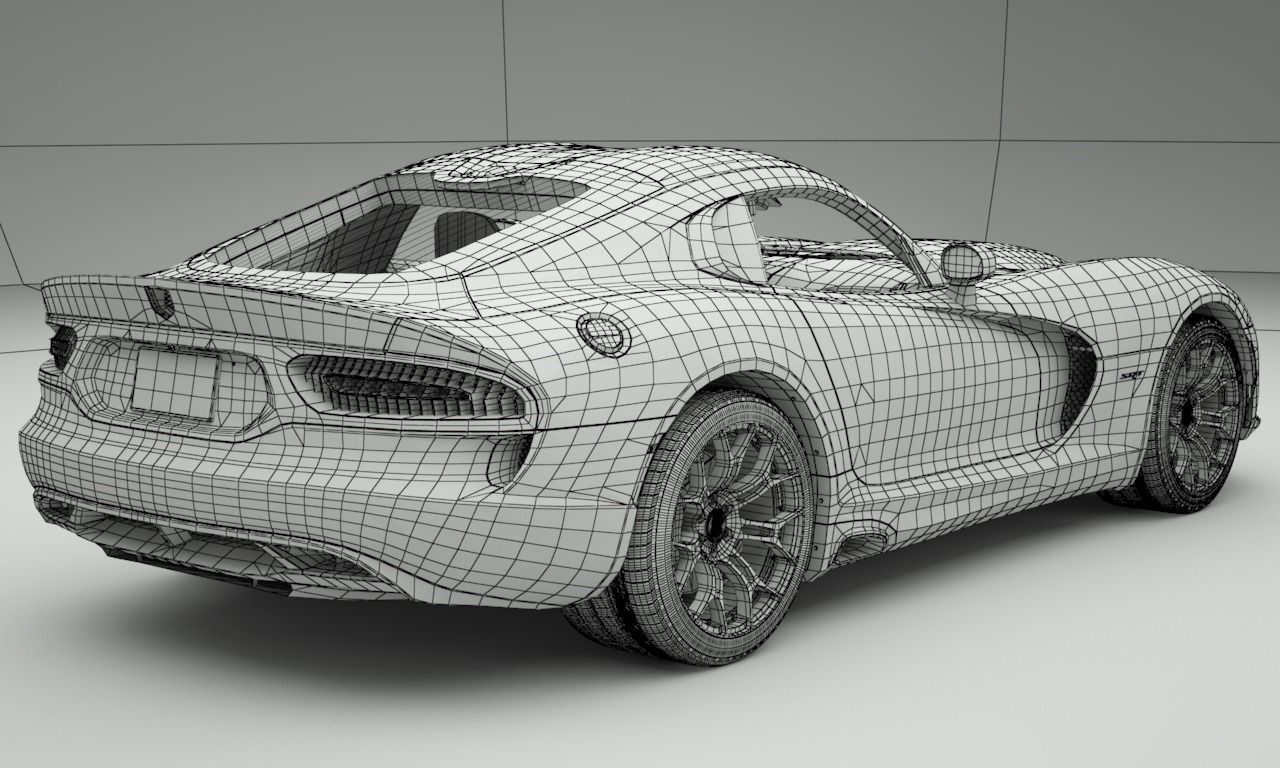 Dodge Viper SRT 3D model_21