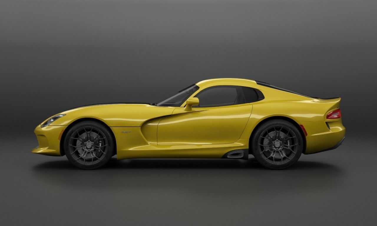 Dodge Viper SRT 3D model_2