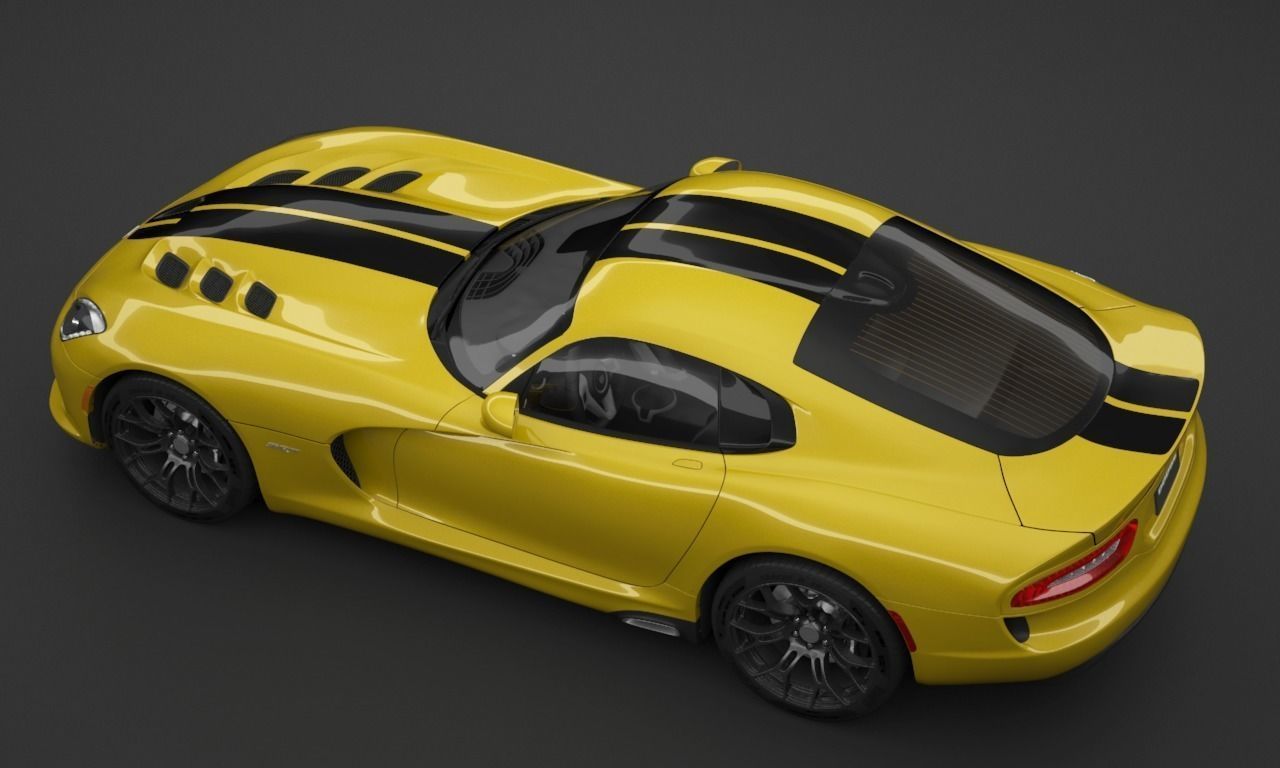 Dodge Viper SRT 3D model_6