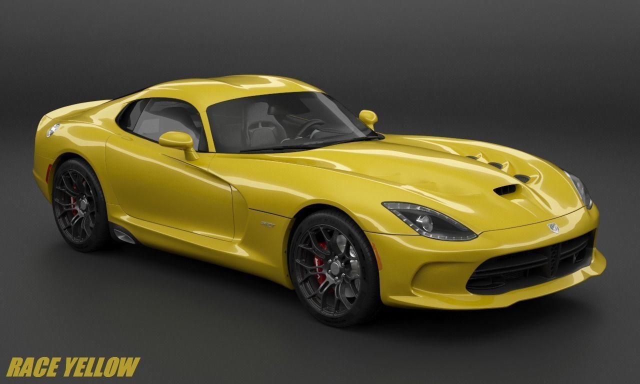Dodge Viper SRT 3D model_23