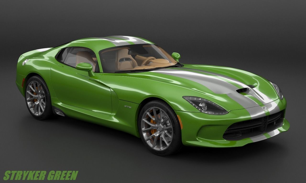Dodge Viper SRT 3D model_32