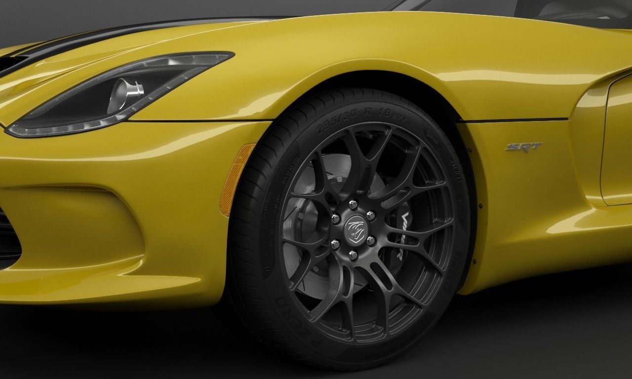 Dodge Viper SRT 3D model_9