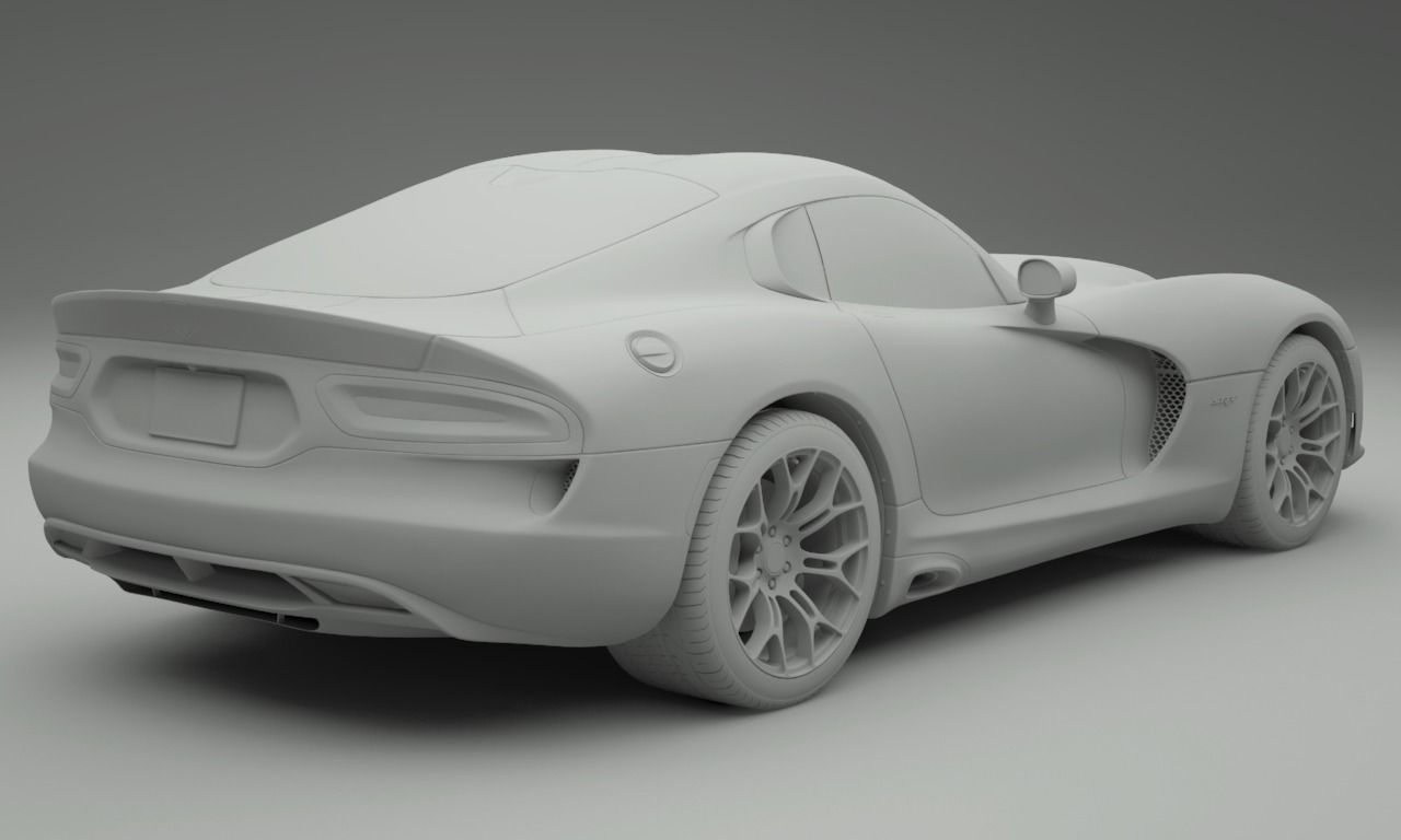 Dodge Viper SRT 3D model_19