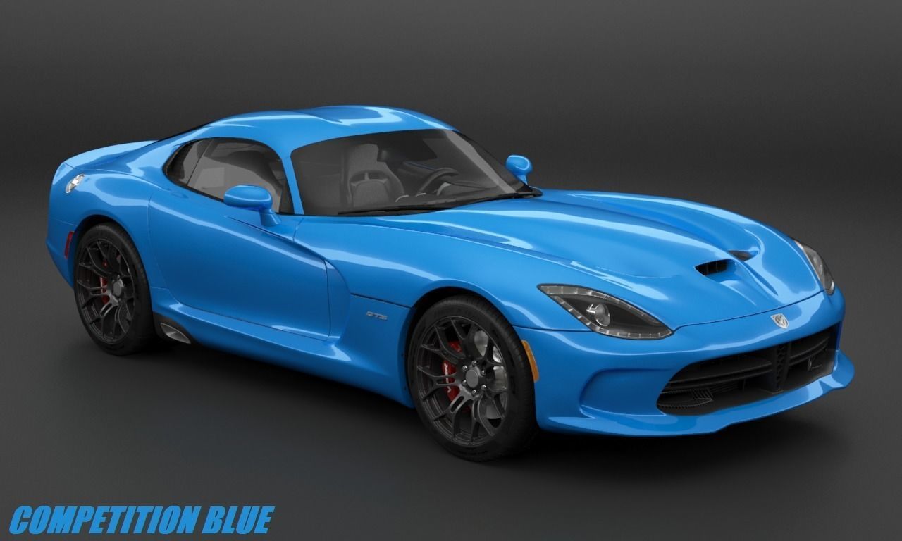 Dodge Viper SRT 3D model_30