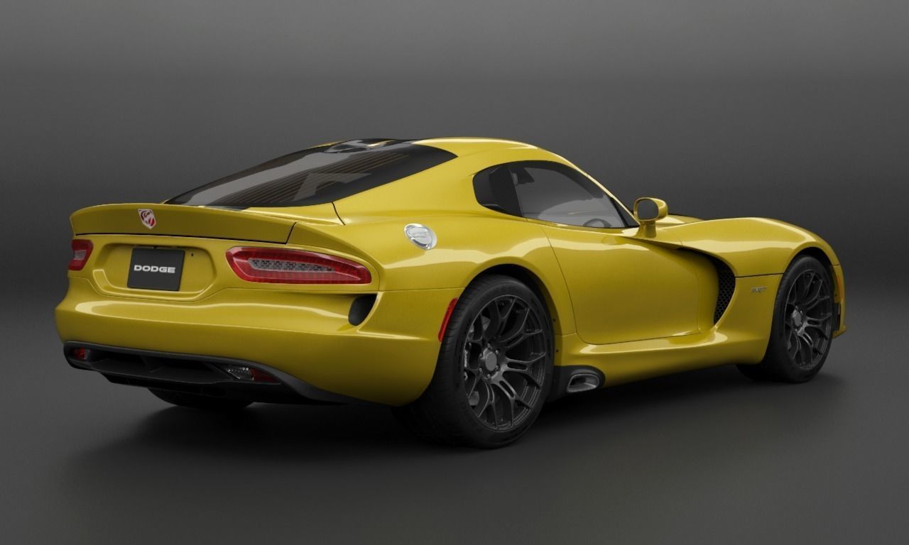 Dodge Viper SRT 3D model_1