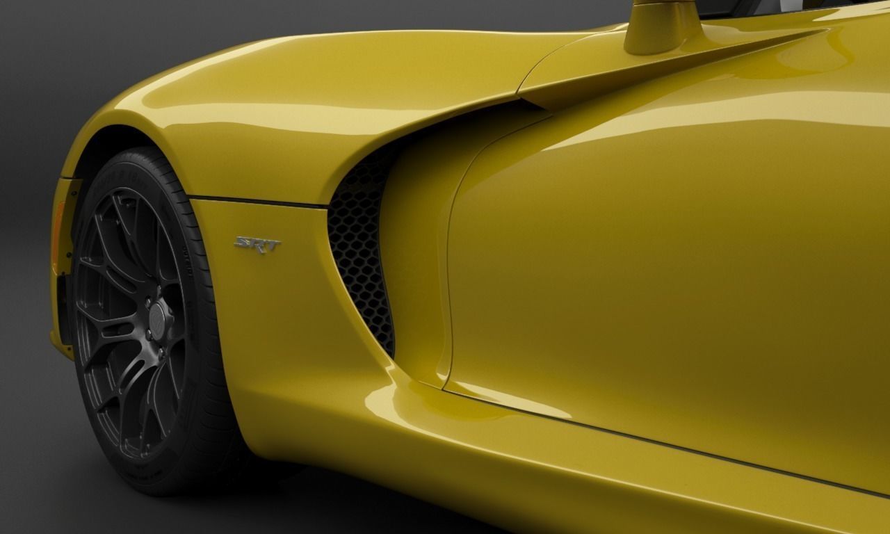 Dodge Viper SRT 3D model_7