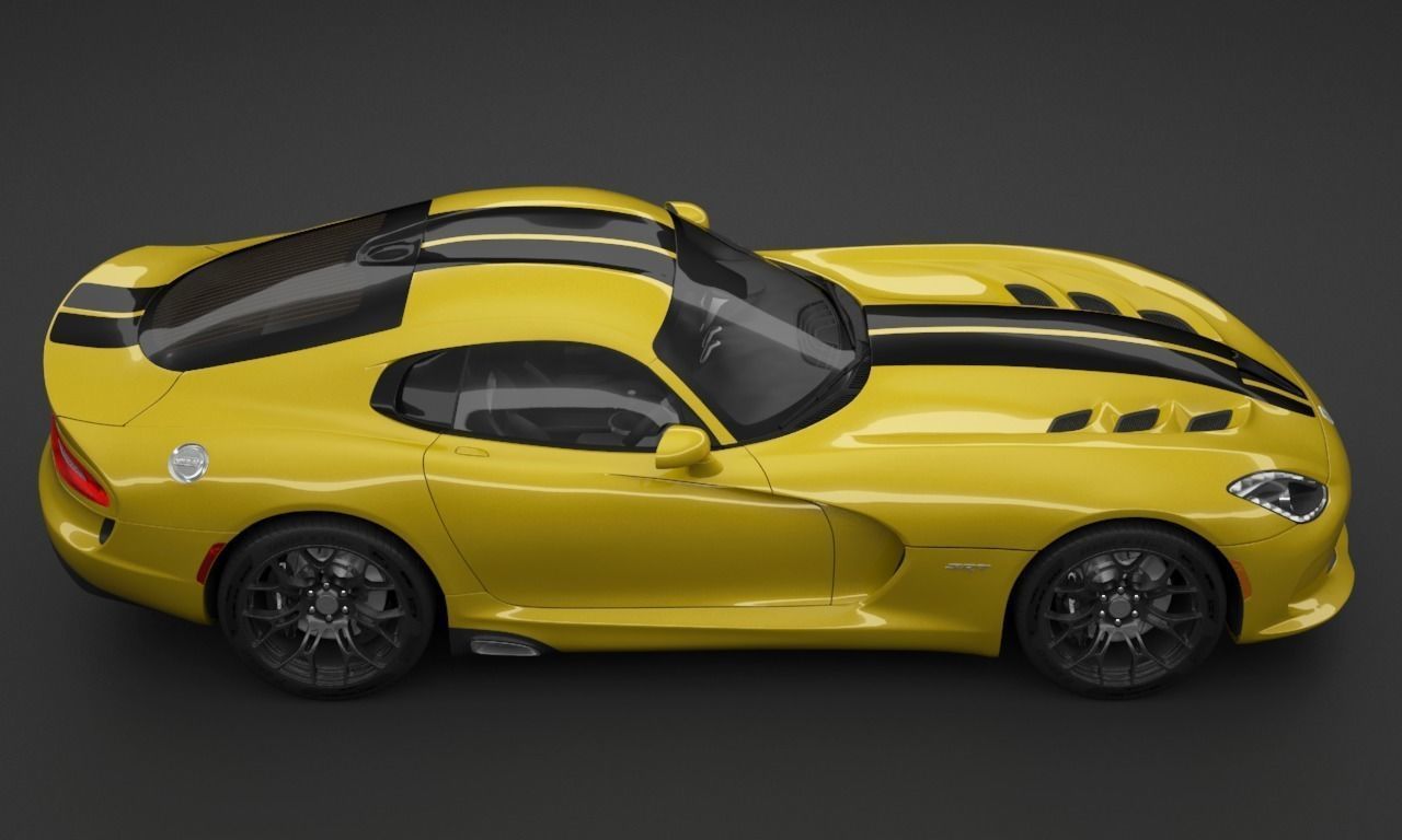 Dodge Viper SRT 3D model_5