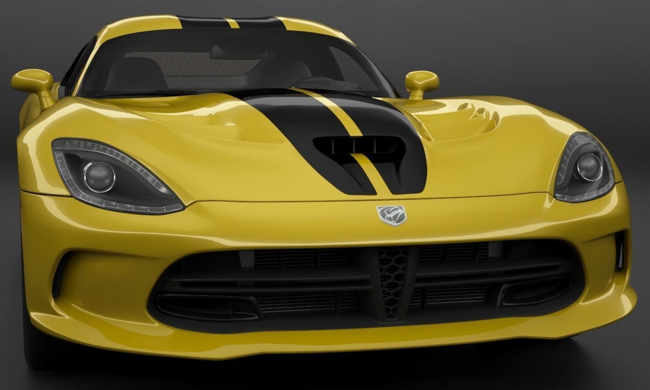 Dodge Viper SRT 3D model_11