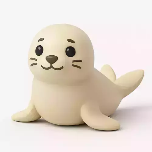 Mini Seal Pup Cute Beach Friend Figurine