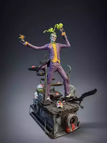 The Joker - Arkham Asylum
