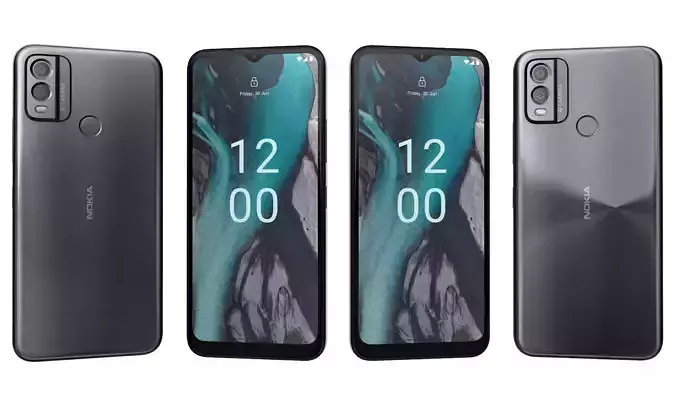 Nokia C22 Black High Poly