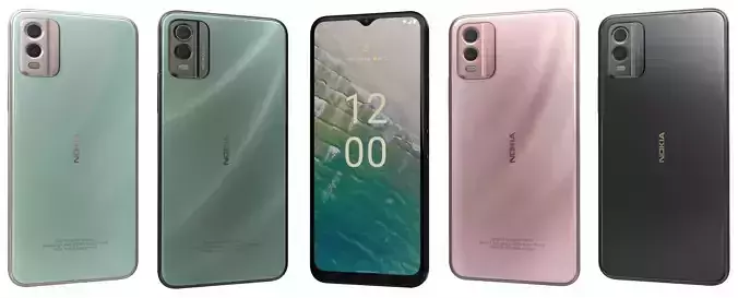 Nokia C32 All Colors High Poly