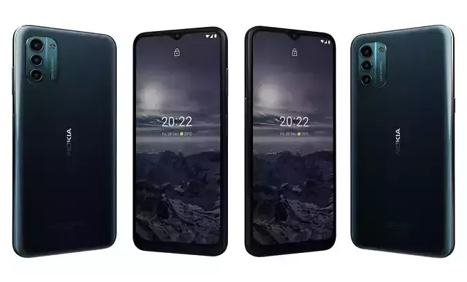 Nokia G21 Blue High Poly