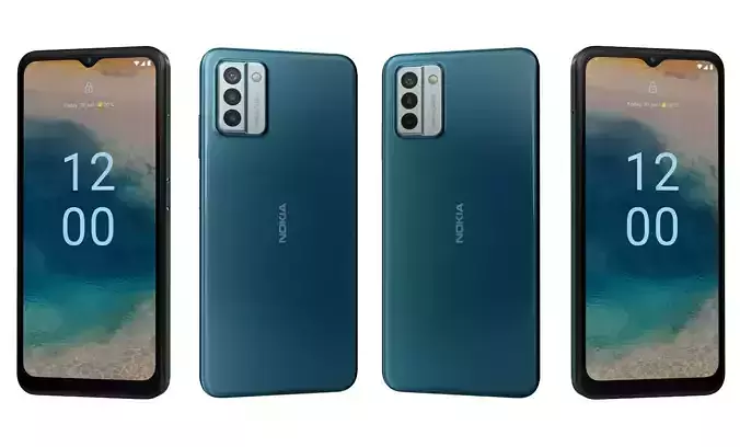 Nokia G22 Blue High Poly