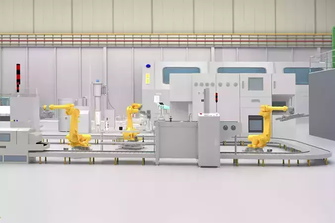 Factory production line