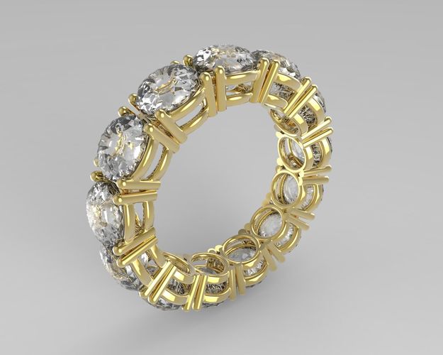 Wedding Ring 3D print model