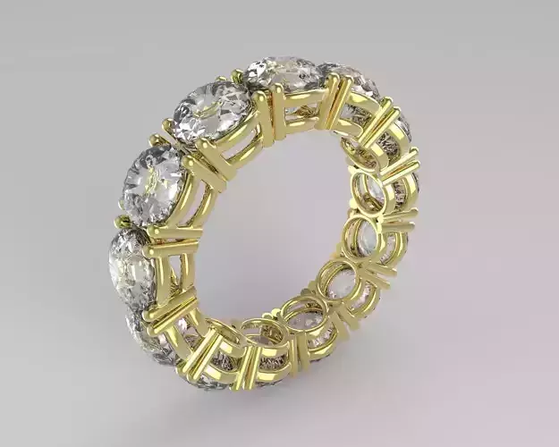 Wedding Ring 3D print model