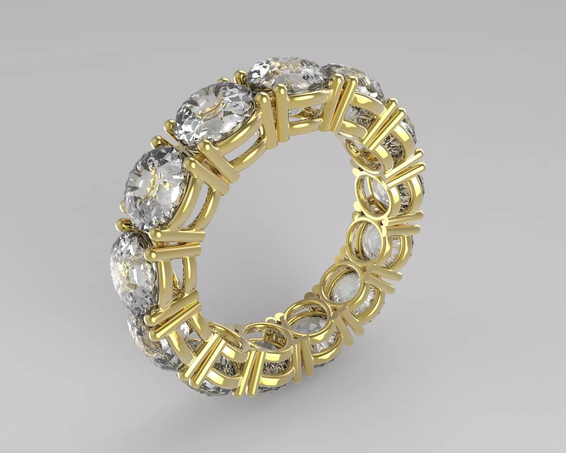 Wedding Ring 3D print model_0