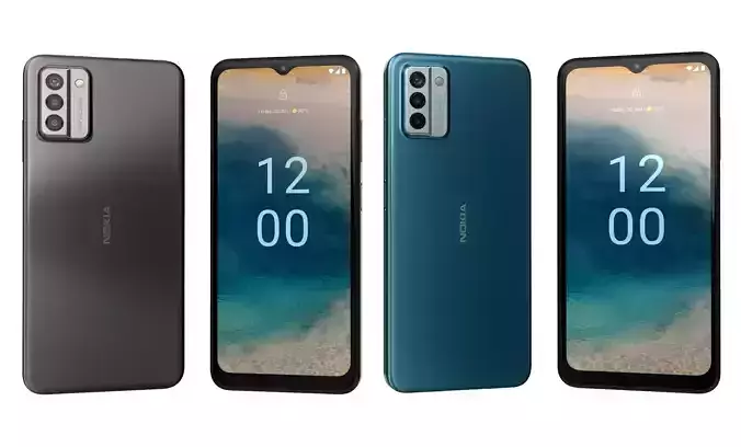 Nokia G22 Blue And Gray High Poly
