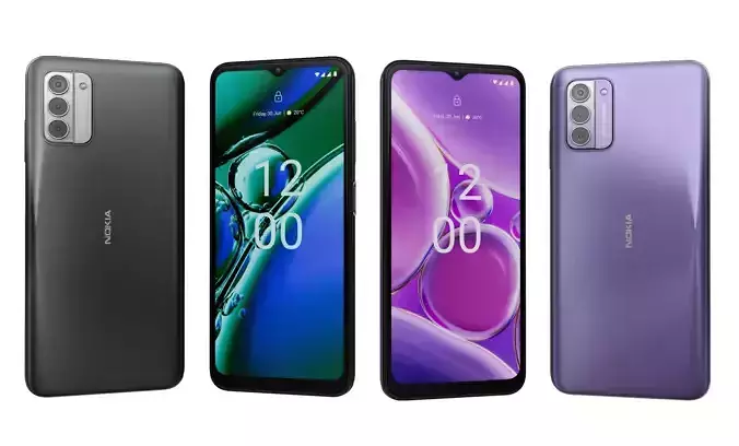 Nokia G42 Charcoal And Dusk High Poly High Poly