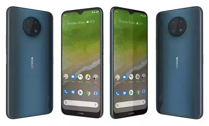 Nokia G50 5G Nordic Blue High Poly