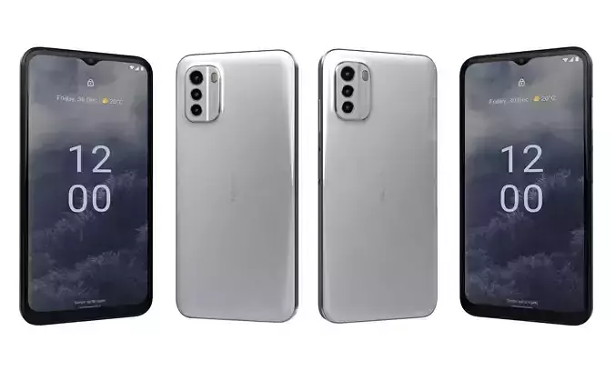 Nokia G60 White High Poly